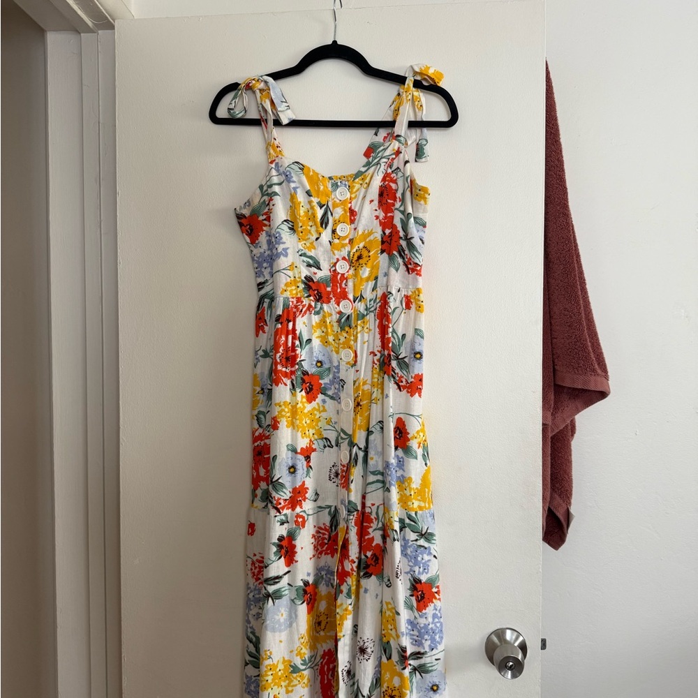 Urban Outfitters Floral Midi Dress